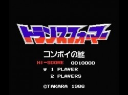 Transformers – Comvoy No Nazo [T-Eng1.00]